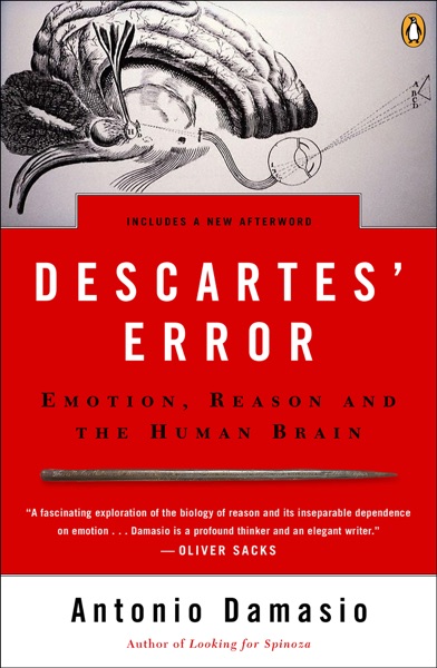 Cover of Descartes' Error: Emotion, Reason, and the Human Brain